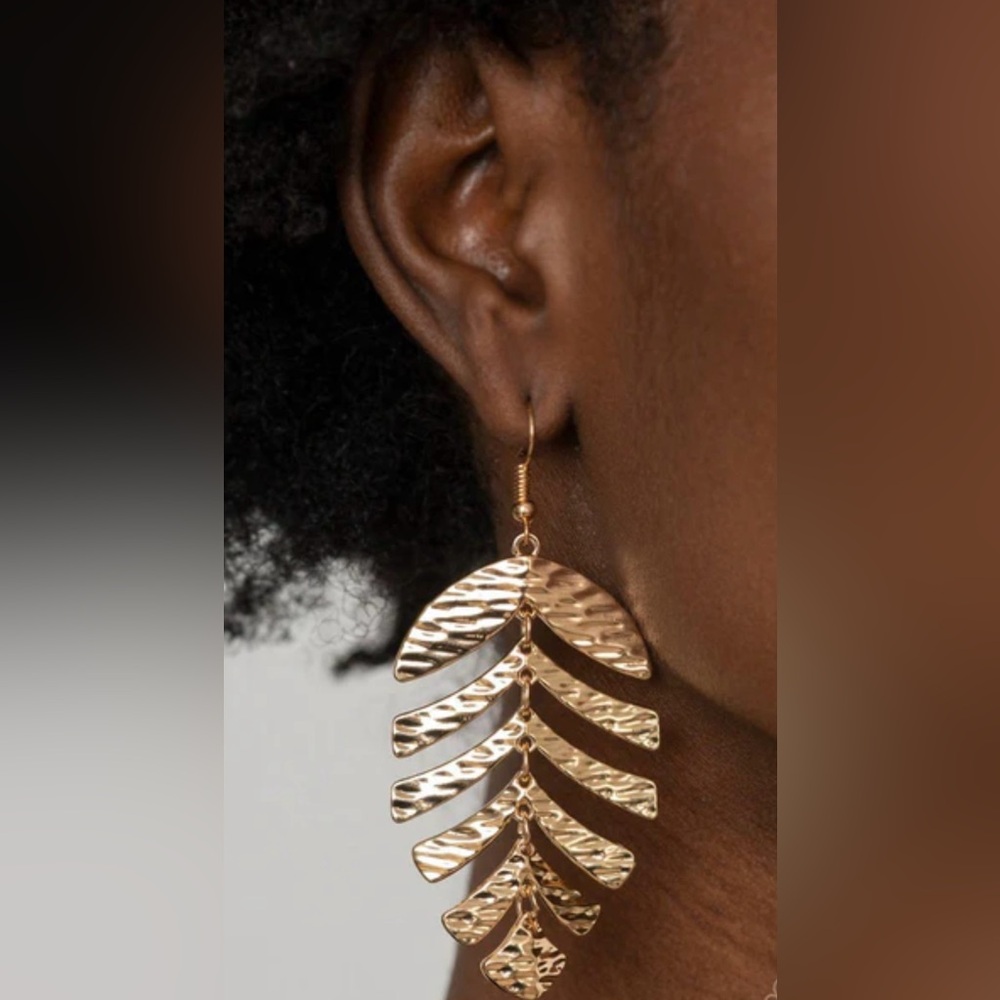 Palm Lagoon Gold Earrings